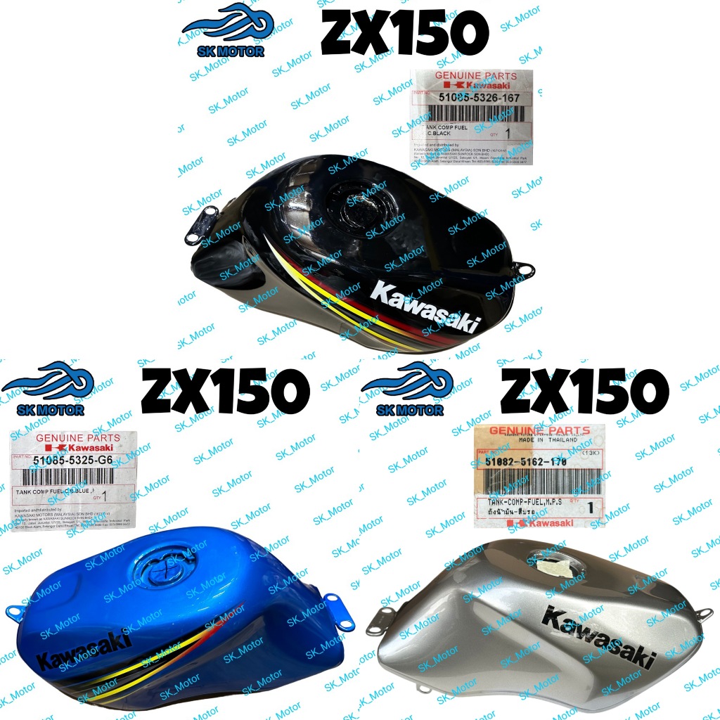 Kawasaki ZX150 RR150 ZX NINJA 150 RR Original Fuel Tank Tangki