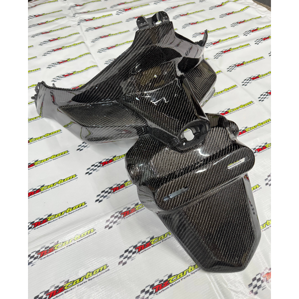 【Ready Stock】Black Twill Carbon Part–NZ Carbon Rear Fender (Ekor) for ...