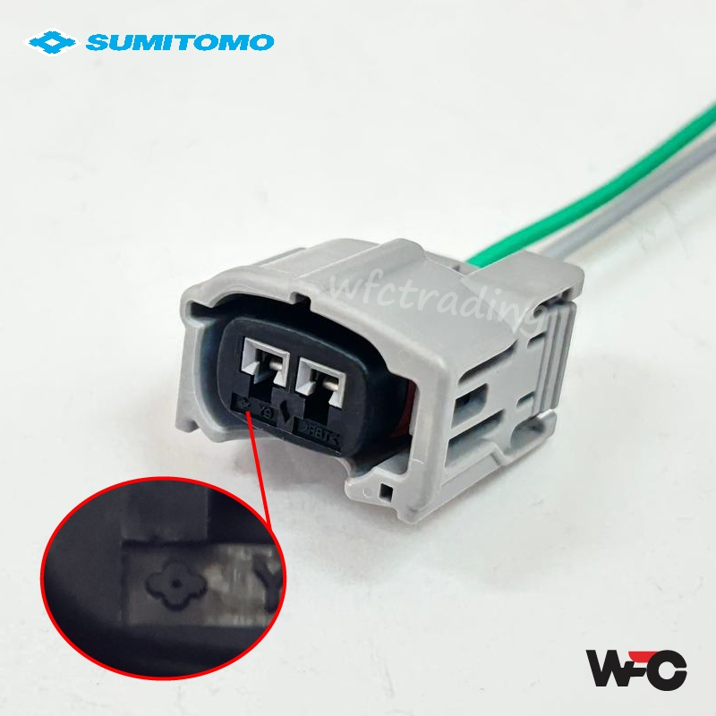 Sumitomo Toyota Fuel Injector Socket 2pin Hiace Fuel Injector Socket ...