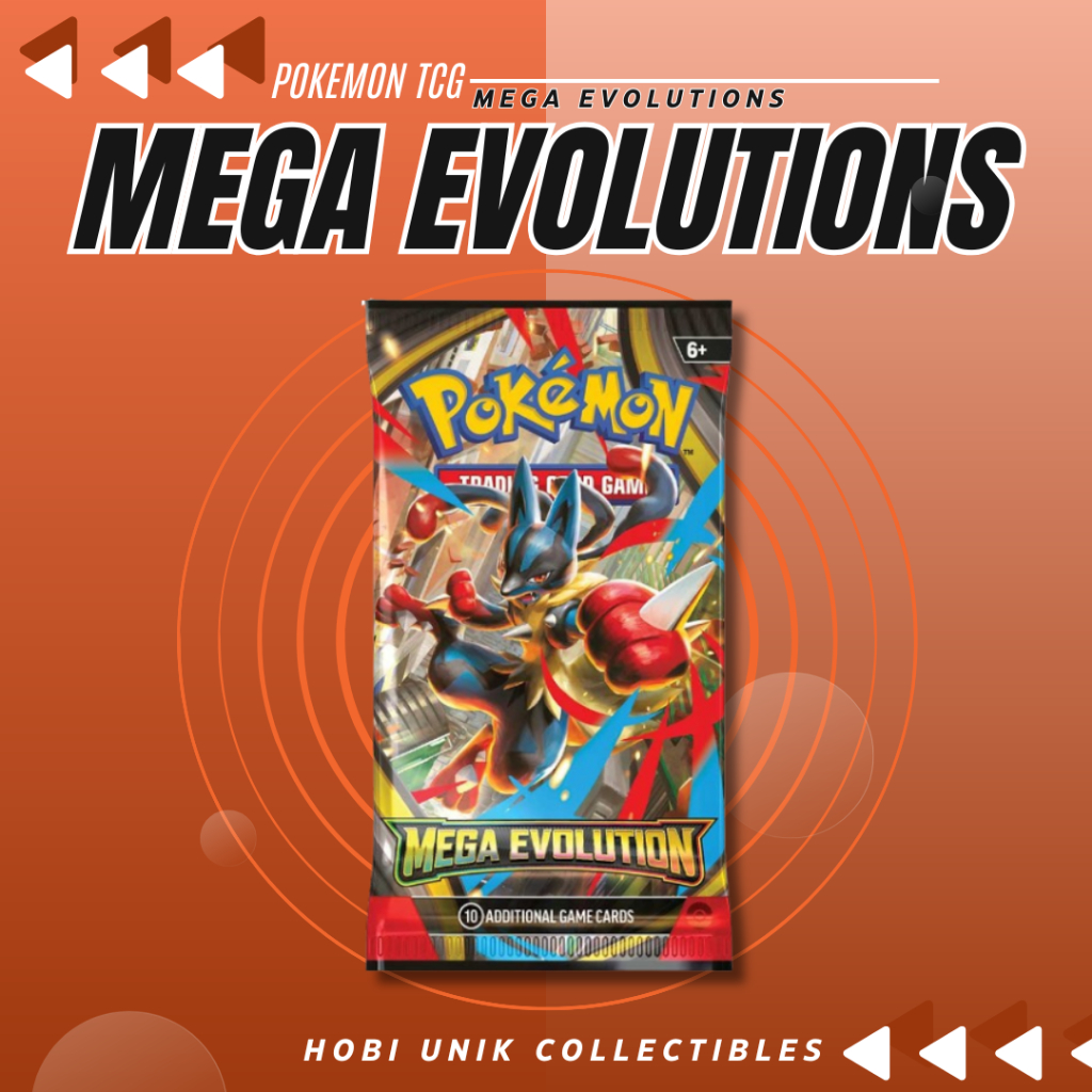 (Live Rip)[ME] Pokemon Booster Pack TCG : Mega Evolution Packs | Shopee ...