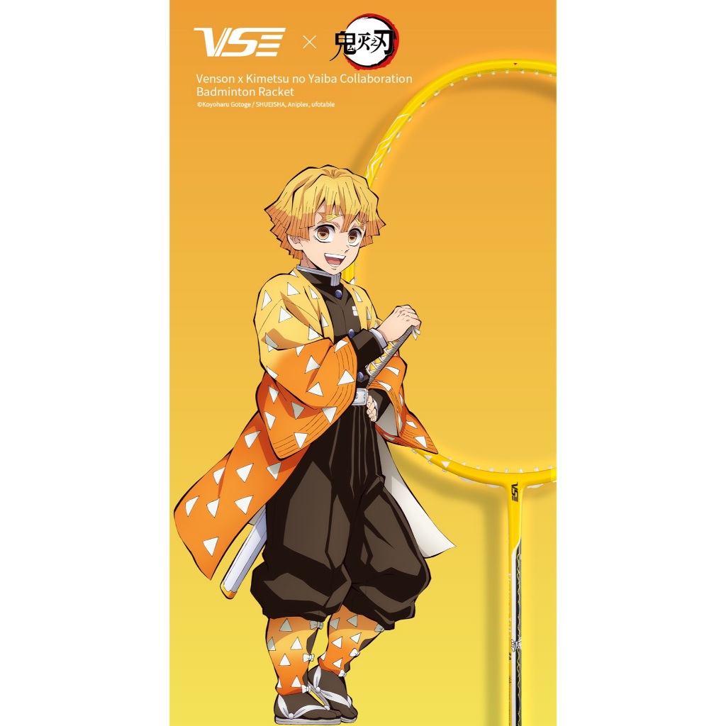 VENSON VS Badminton Racket Demon Slayer Series Kimetsu no Yaiba ...