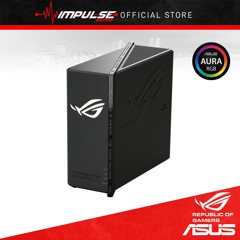 ASUS ROG Strix GS-BE18000 Tri-Band WiFi 7 Gaming Router (320 MHz ...