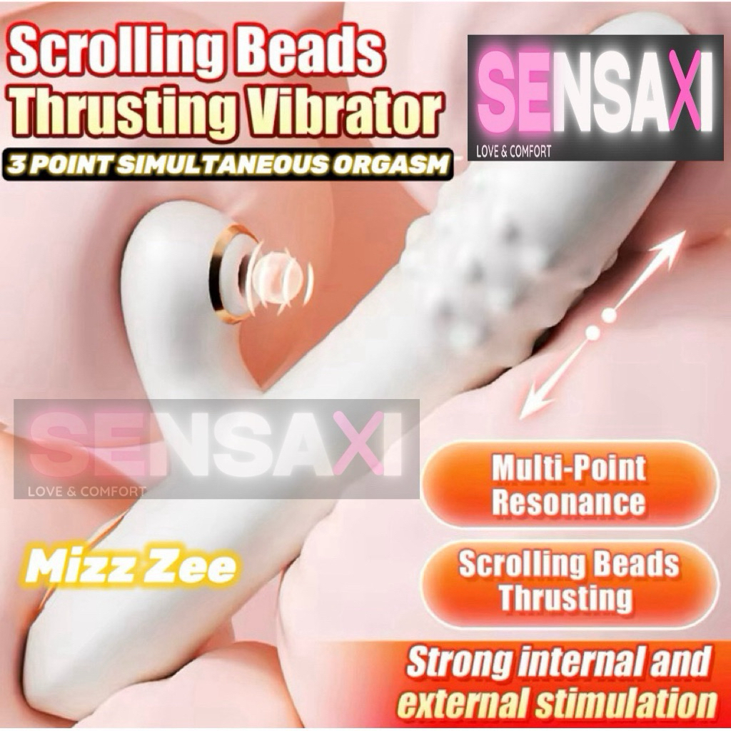 MizZee 3 Points Vibrator Rotate Bead Suction vibrator female ...