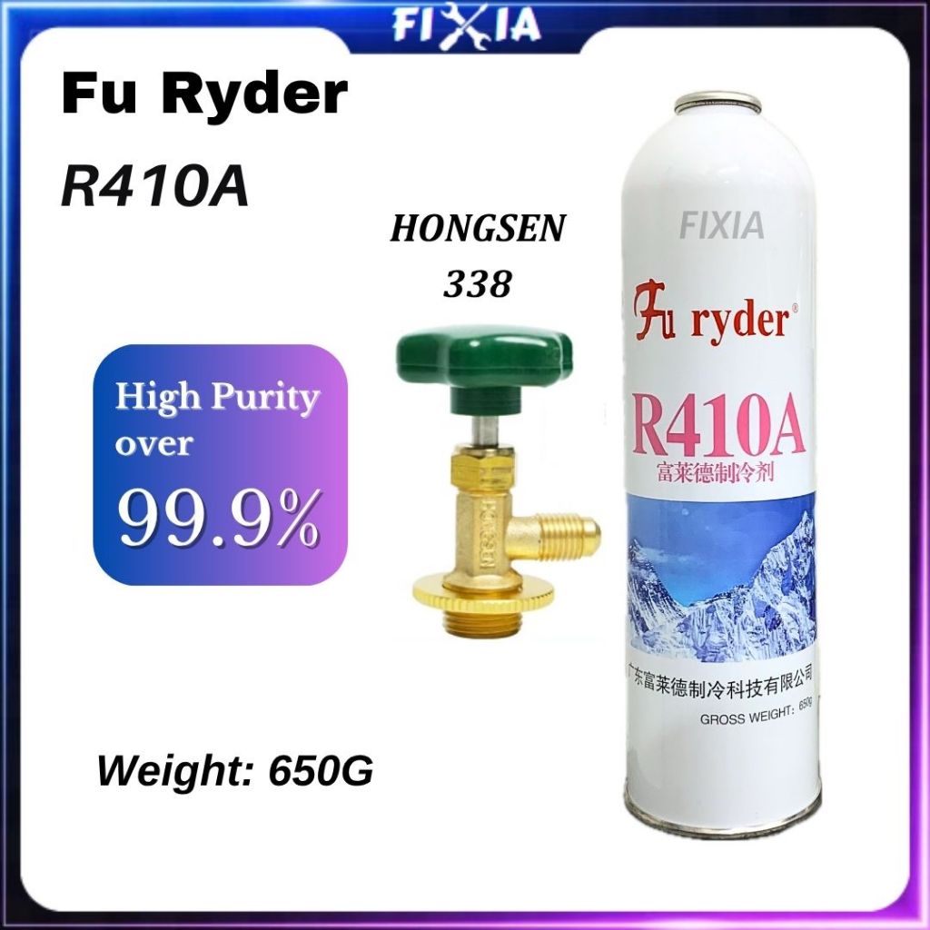 650G Fu Ryder R410A R410 R-410A Refrigerator Fridge Refrigerant/Car ...