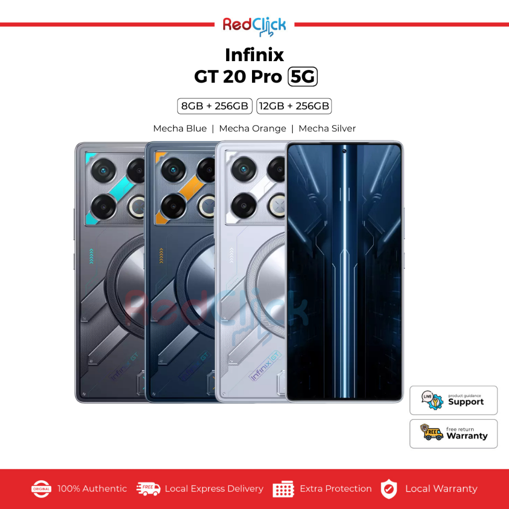 [HOT] Infinix GT 20 Pro 5G/X6871 (8GB/12GB+256GB) Gaming Phone Infinix ...