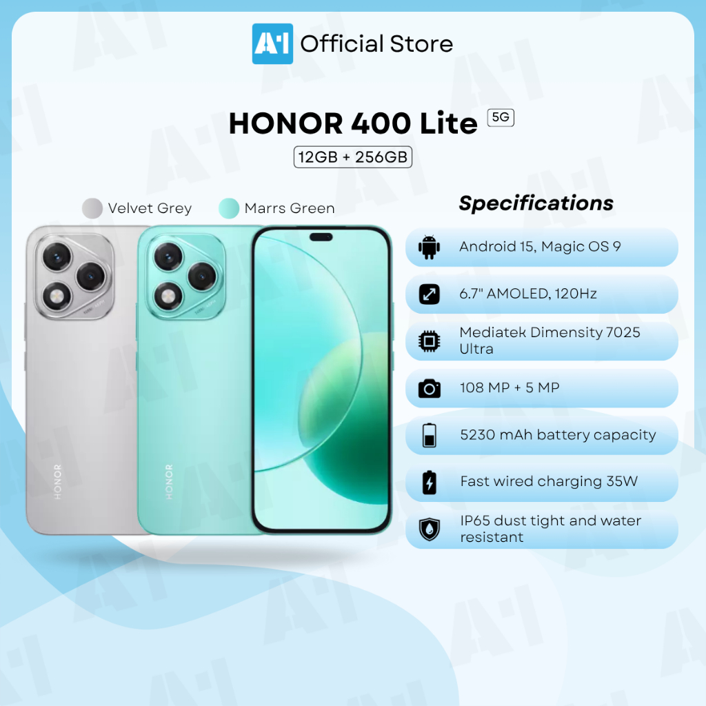 Kit Lentille Caméra Arrière Pour Honor 400 Lite (modèles ABR-NX1, ABR-N31C1)