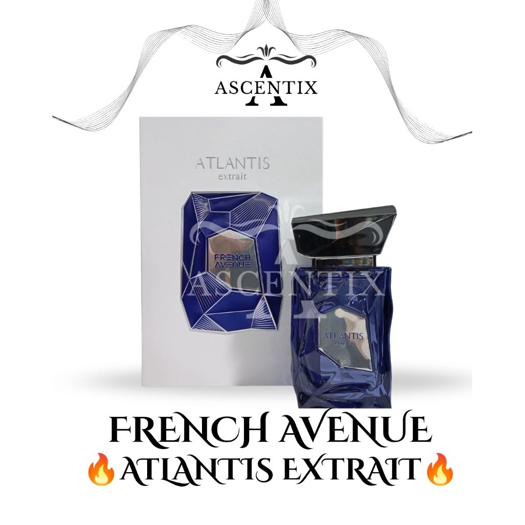 100%ORIGINAL🔥ATLANTIS EXTRAIT BY FRENCH AVENUE 100ML EXTRAIT | Shopee ...