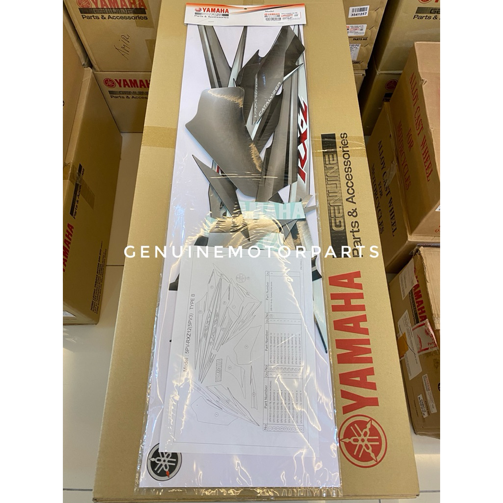 STRIPE RXZ CATALYZER HITAM SKALA ORIGINAL HLY💯(1SET) | Shopee Malaysia