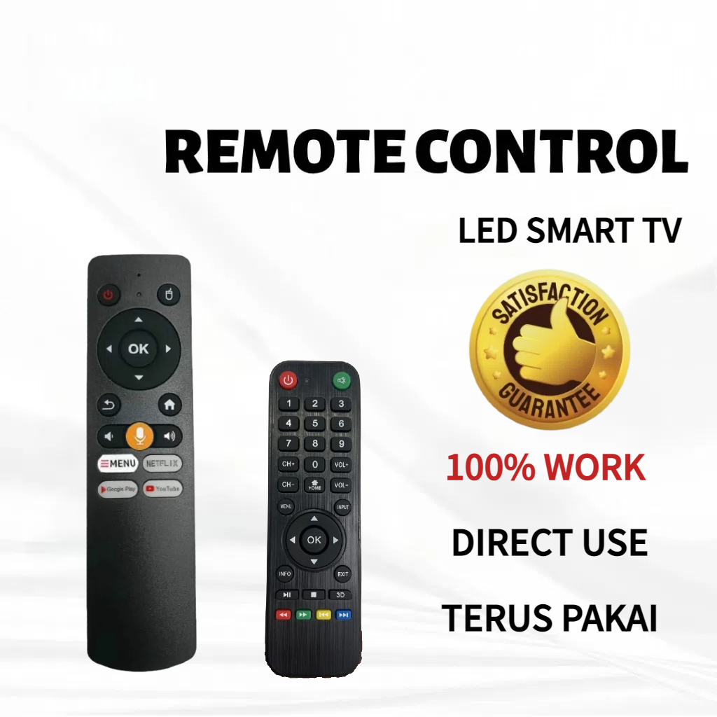 Universal Remote Control for Smart TV, Android TV, LED Television ...