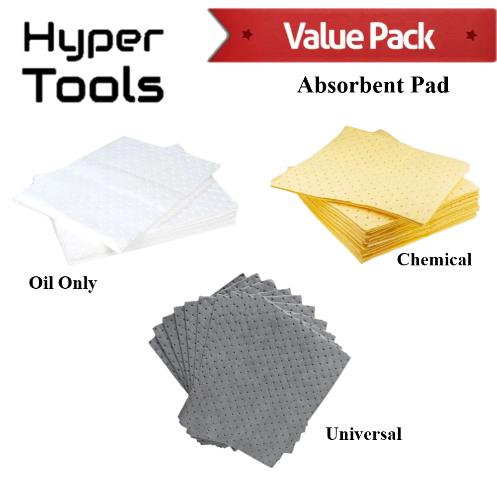 Industrial Absorbent Pad 3mm x 40cm x 50cm - 1 carton (100pcs/ctn ...