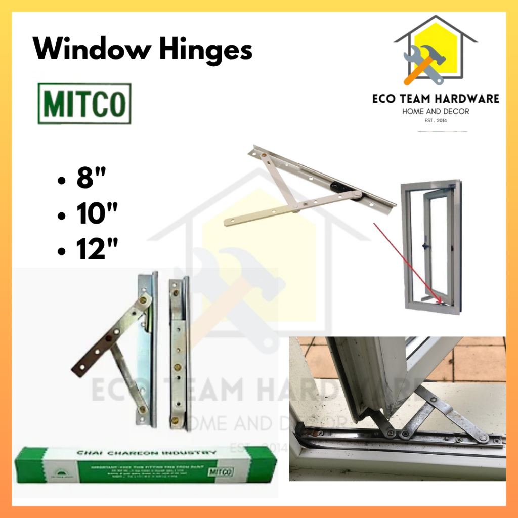 MITCO Window Hinges 1 pair 8