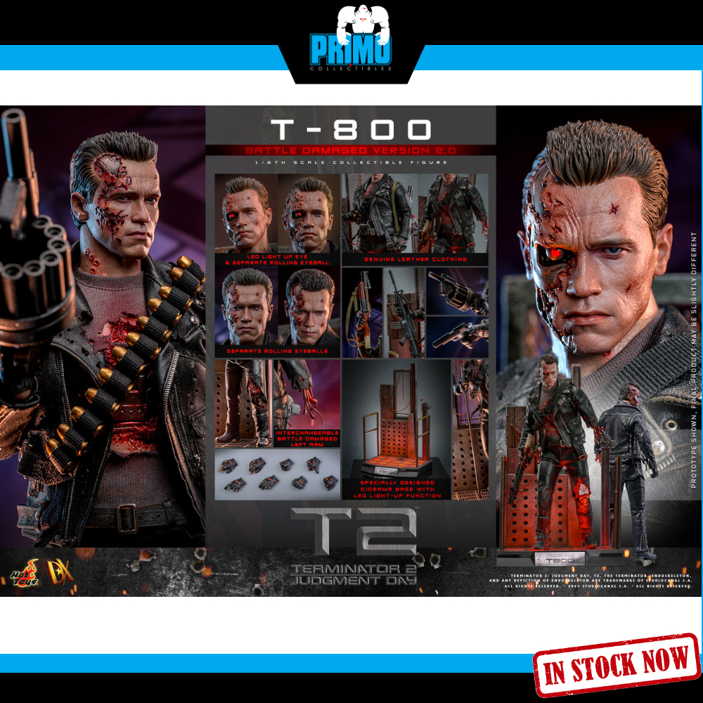 Hot Toys - DX46 - Terminator 2: Judgment Day - 1/6th scale T-800 ...