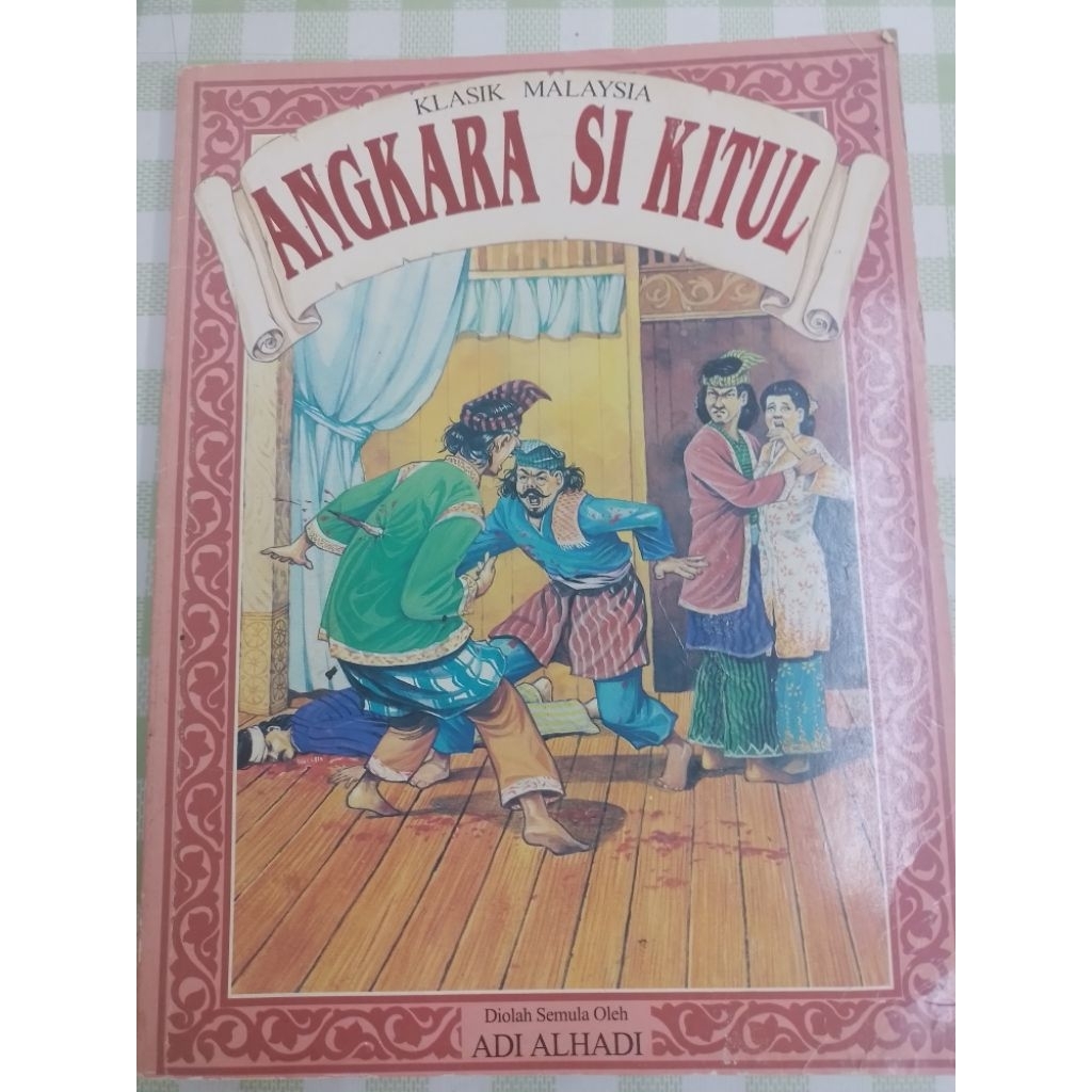 Klasik Malaysia: Angkara Si Kitul- Adi Alhadi((terpakai) | Shopee Malaysia