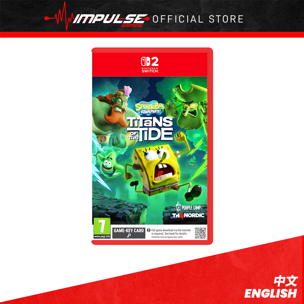 NSW2 Nintendo Switch 2 SpongeBob SquarePants: Titans of the Tide Chi ...