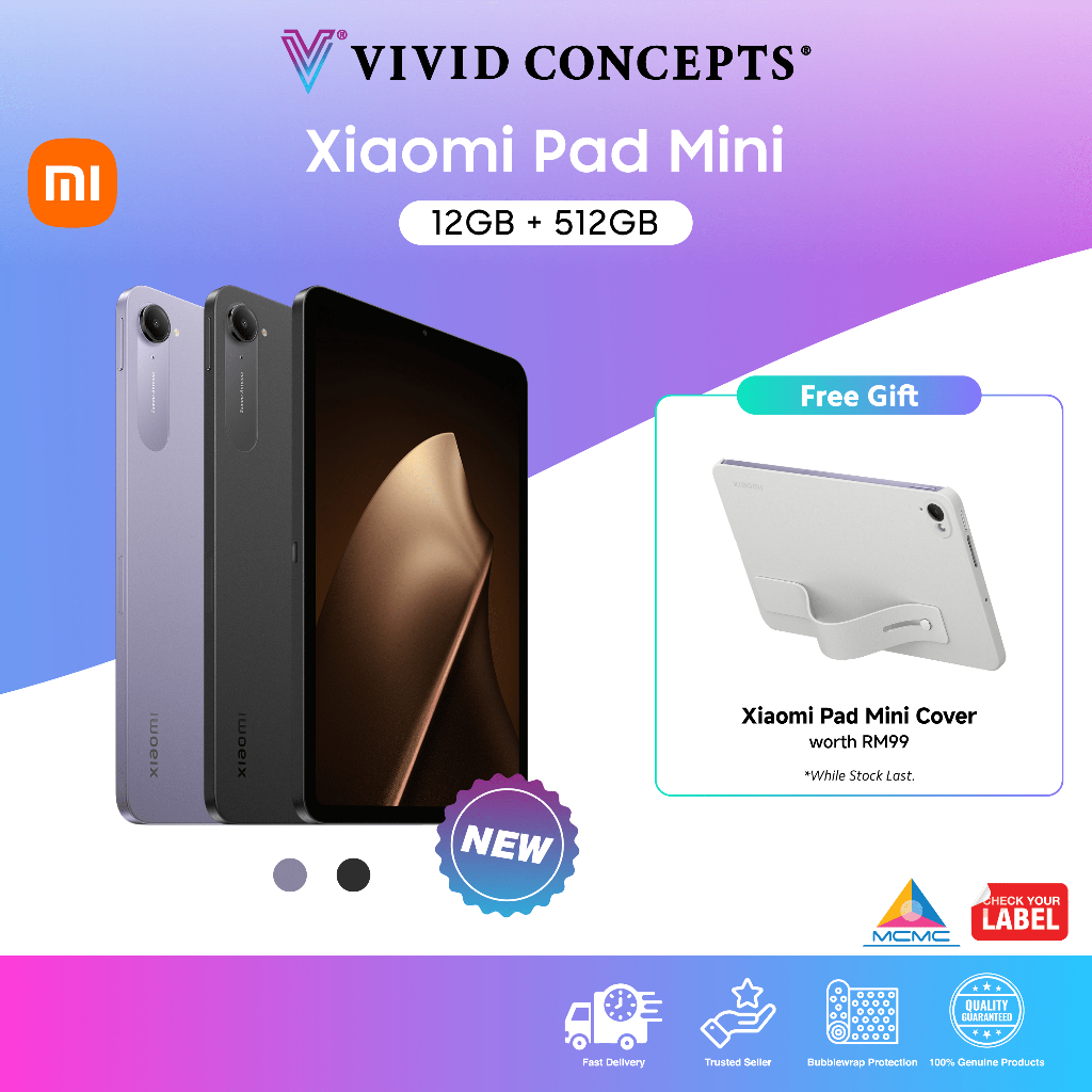 [New Arrival] Xiaomi Pad Mini WiFi (12+512GB) | Shopee Malaysia