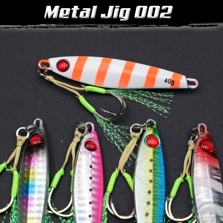 Metal Jig 002 Fishing Lure Metal Umpan lure Jigging Killer Light jig ...