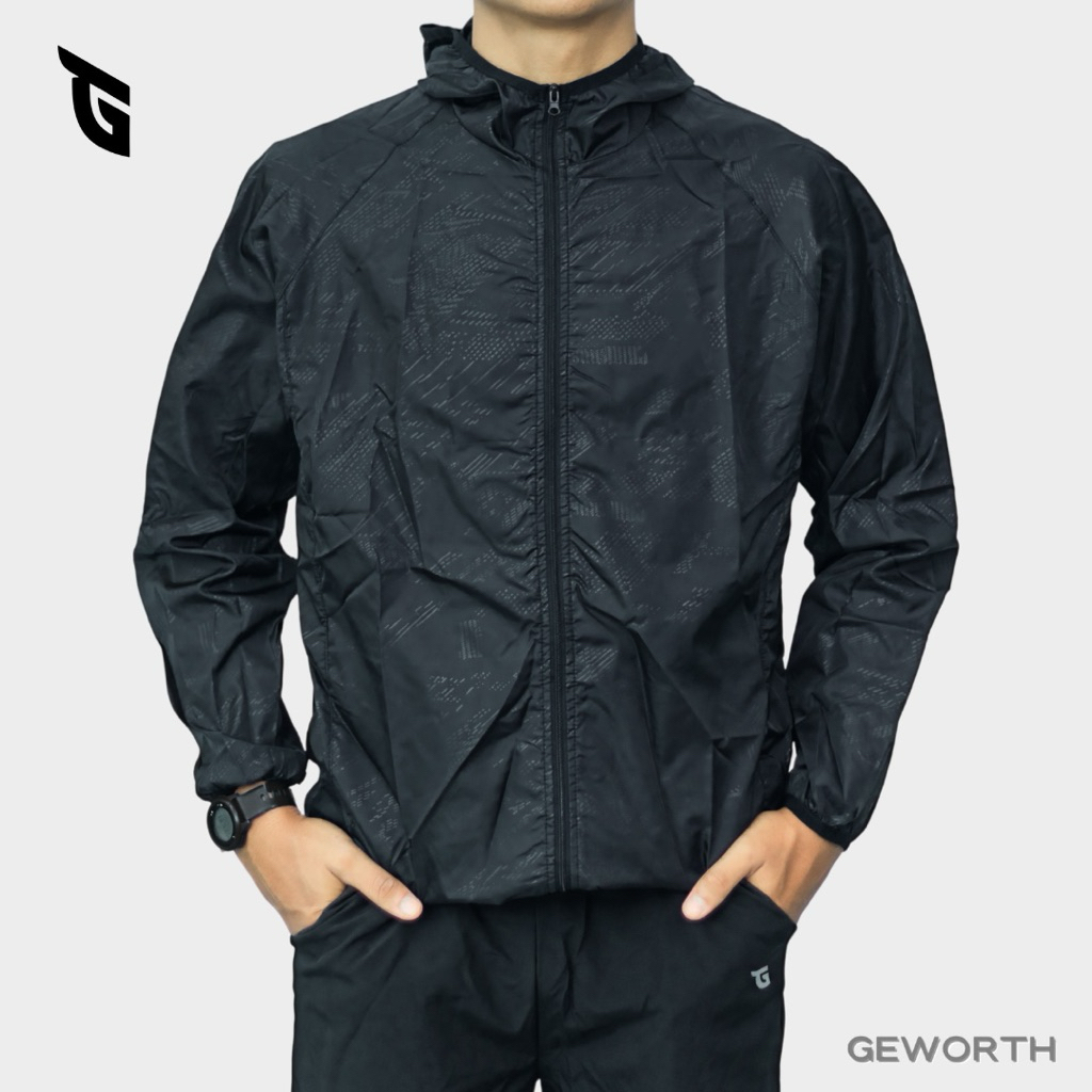 GEWORTH Dicky Jacket Windbreaker Sport Ultra-Light Jacket Windproof ...