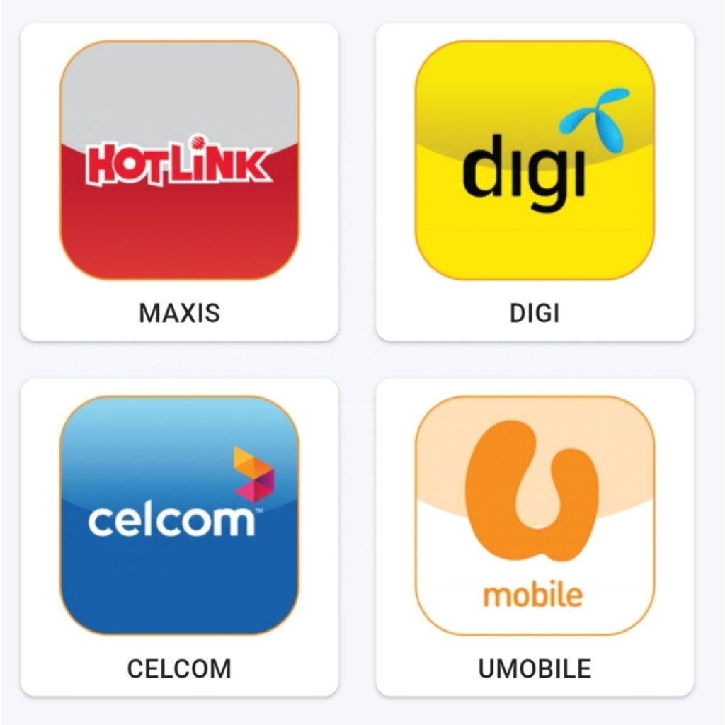 ALL TOPUP AUTO RELOAD / PIN | Shopee Malaysia