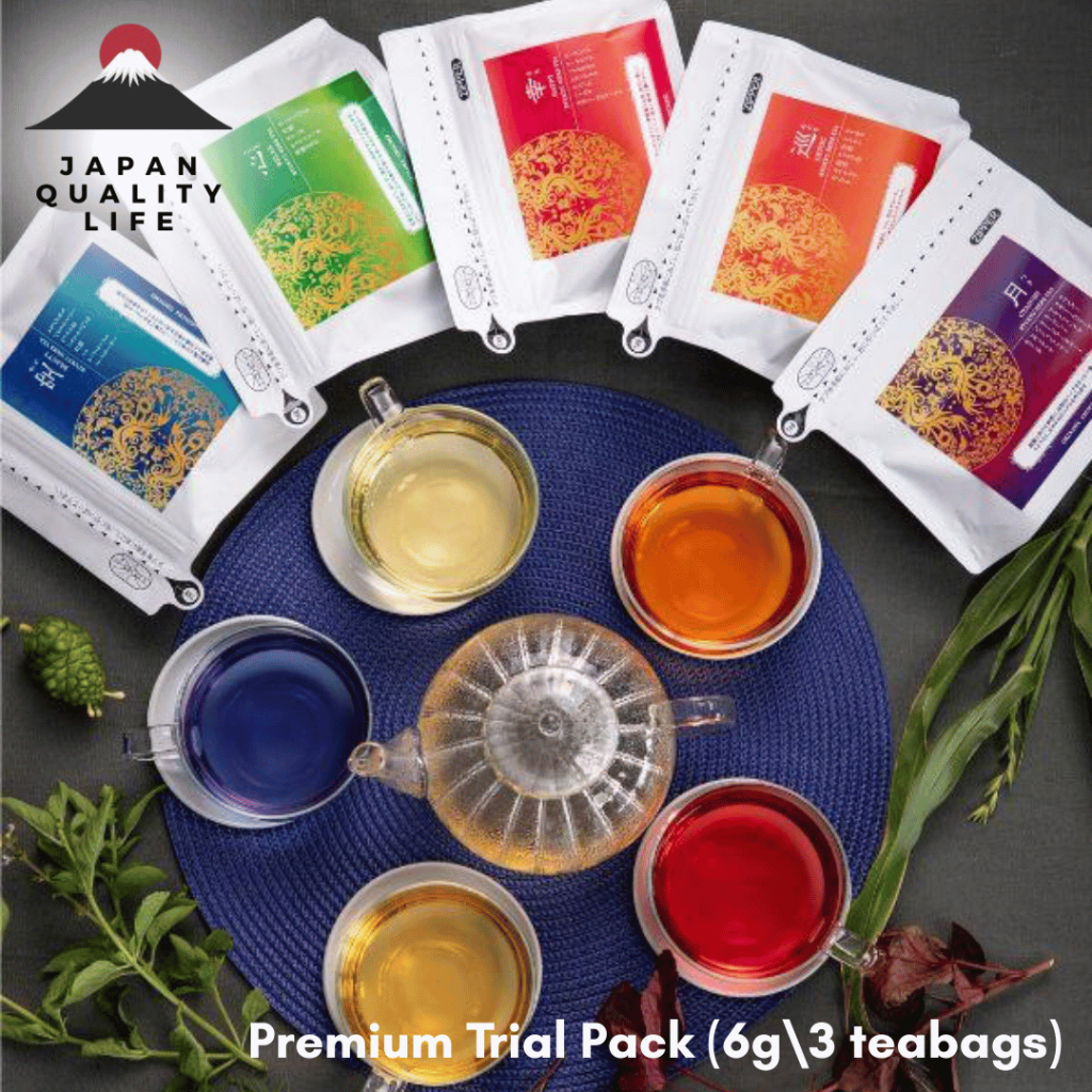 Okinawa Cho-sei Ryukyu Herb Tea Series – 5 Flavors (Made in Japan ...