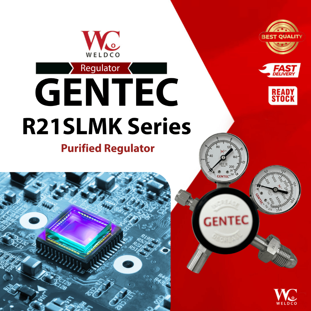 GENTEC R21SLMK Series Purified Gas Regulator | Shopee Malaysia