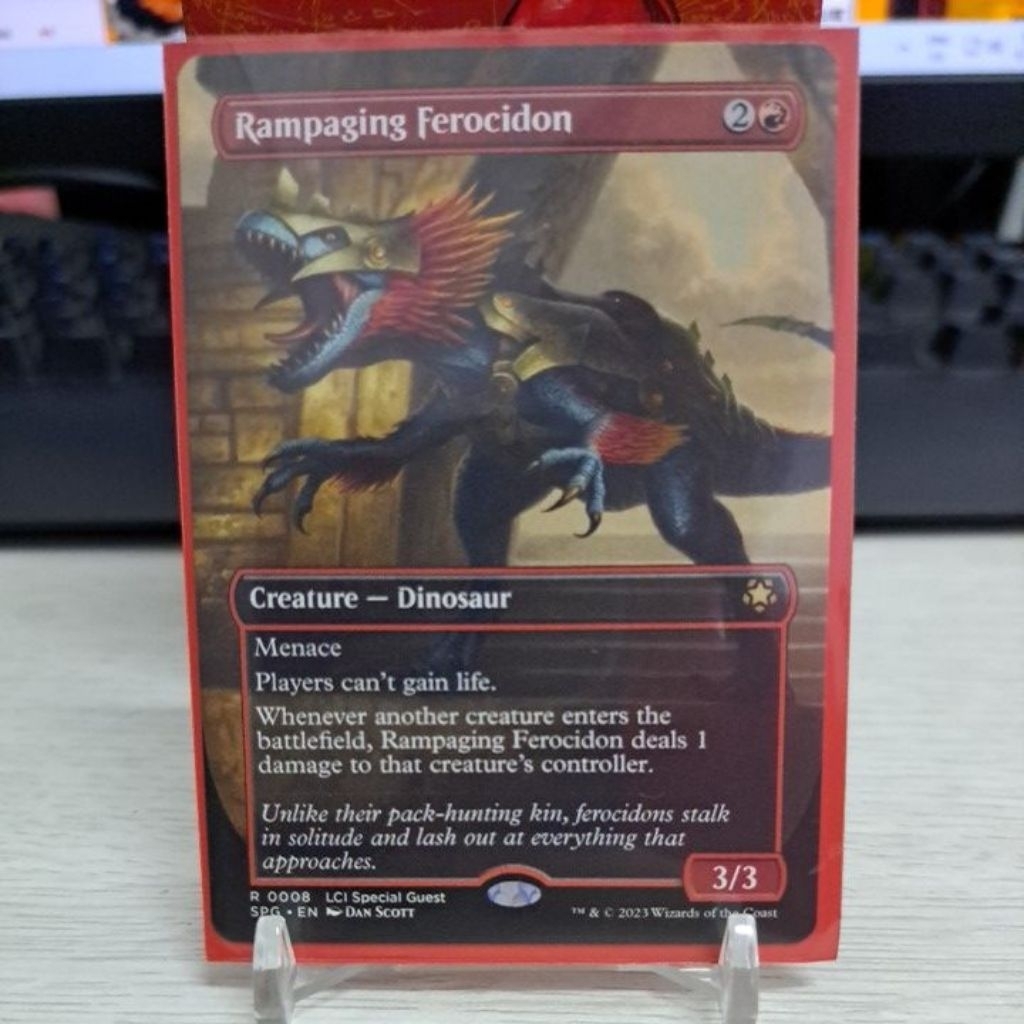 MTG Rampaging Ferocidon (SPG)(Rare) | Shopee Malaysia