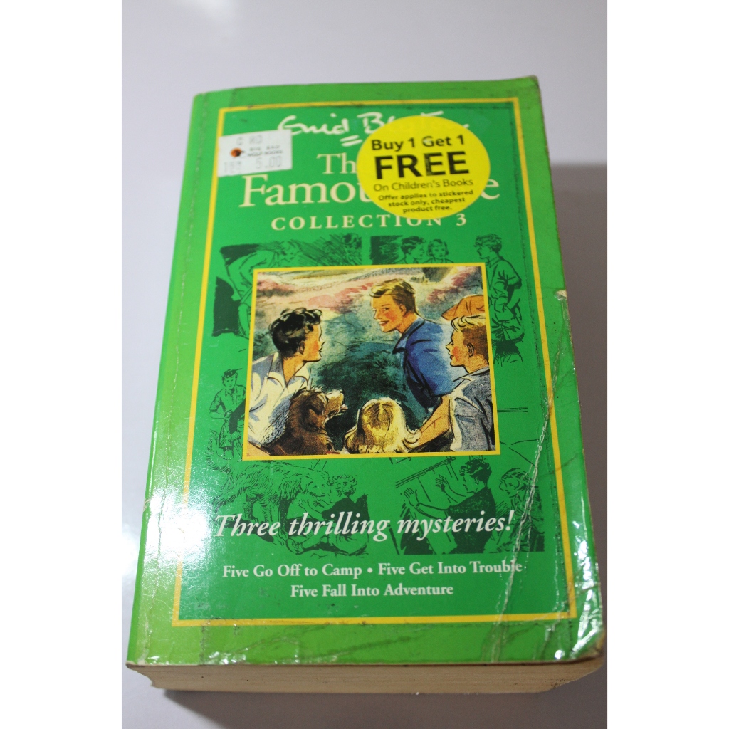 Enid Blyton - The Famous Five Col 3 | Shopee Malaysia