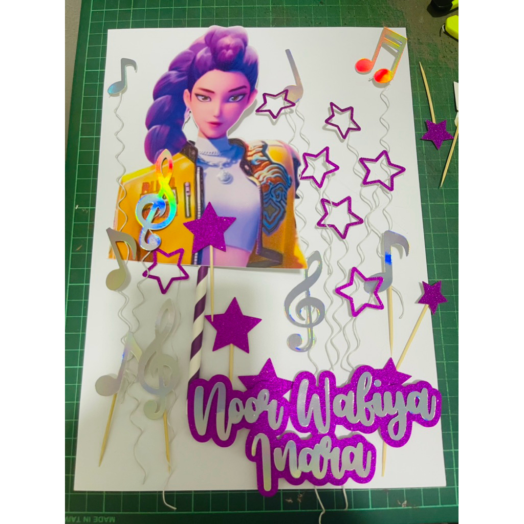 CAKE TOPPER RUMI (WITH MUSIC & STAR) | Shopee Malaysia