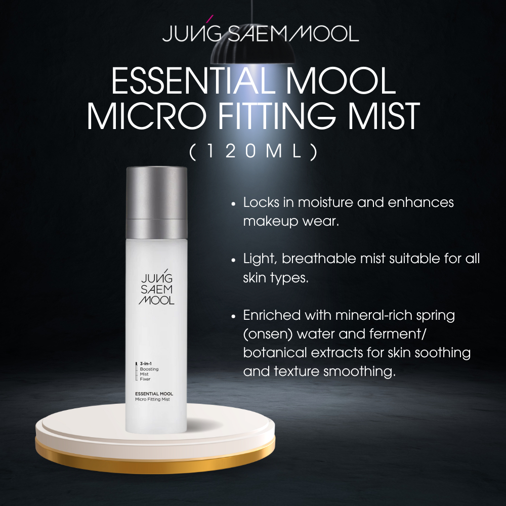 JUNGSAEMMOOL Essential Mool Micro Fitting Mist (120ml) | Shopee Malaysia