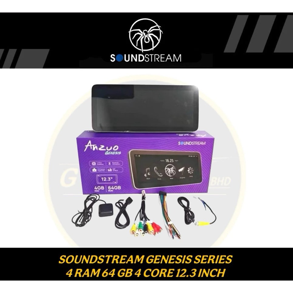 SOUNDSTREAM ANZUO GENESIS SERIES 4 RAM 64 GB 12.3 INCH 4 CORE ...