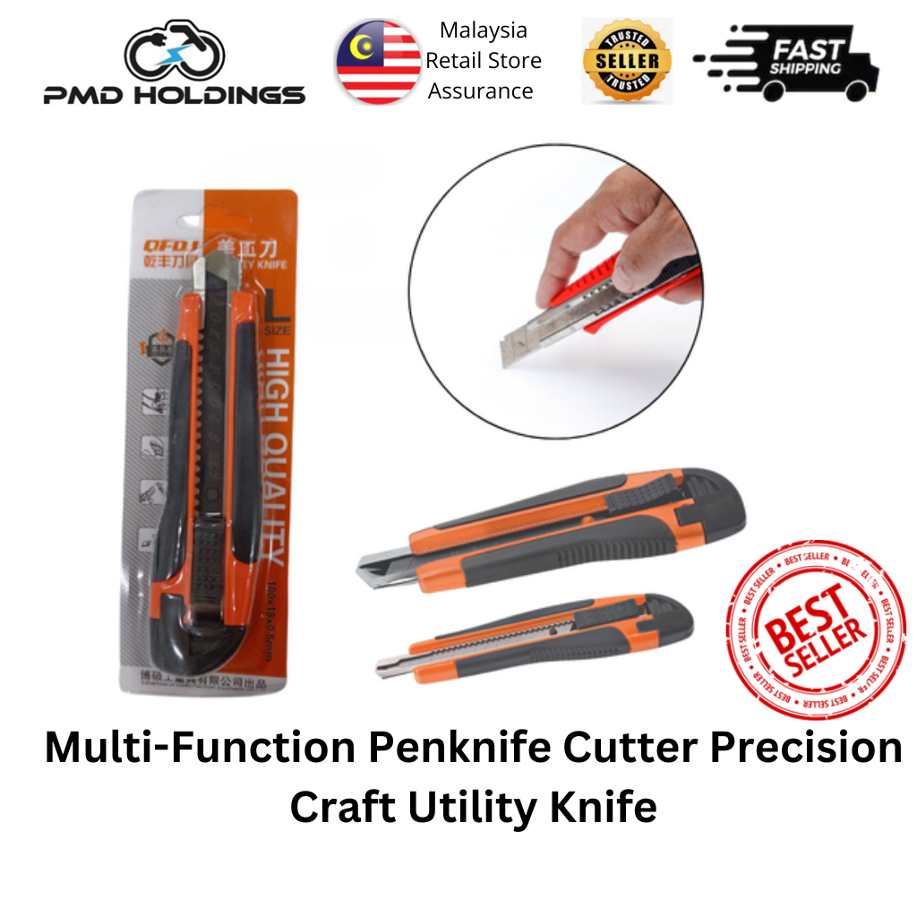[Multi-Function] Precision Utility Cutter Knife Penknife DIY Craft Tool ...