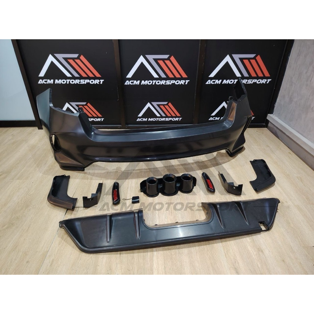 Honda civic fe type r rear bumper | Shopee Malaysia