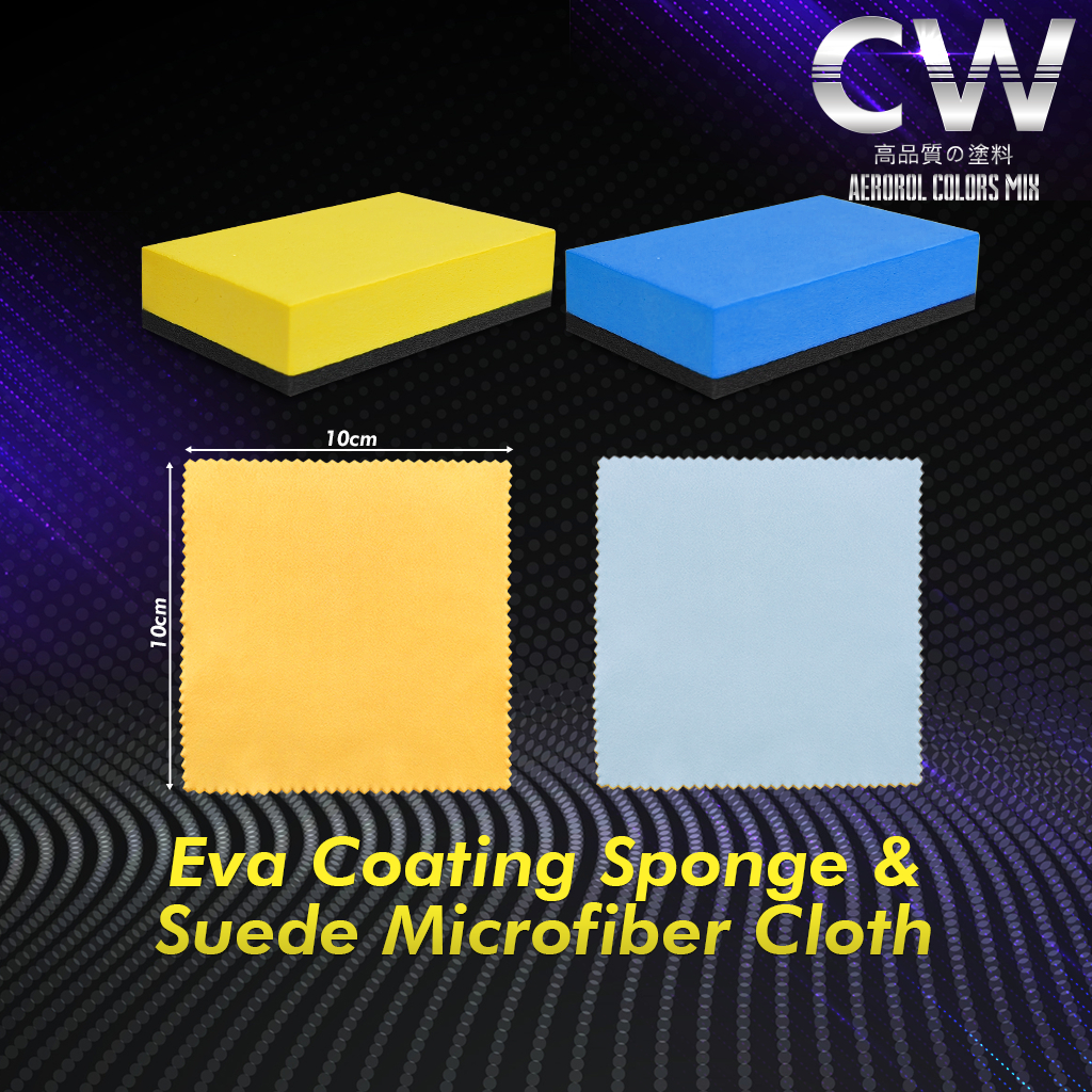 EVA Coating Applicator Pad Car Wax Sponge Ceramic Coating Sponge Car ...