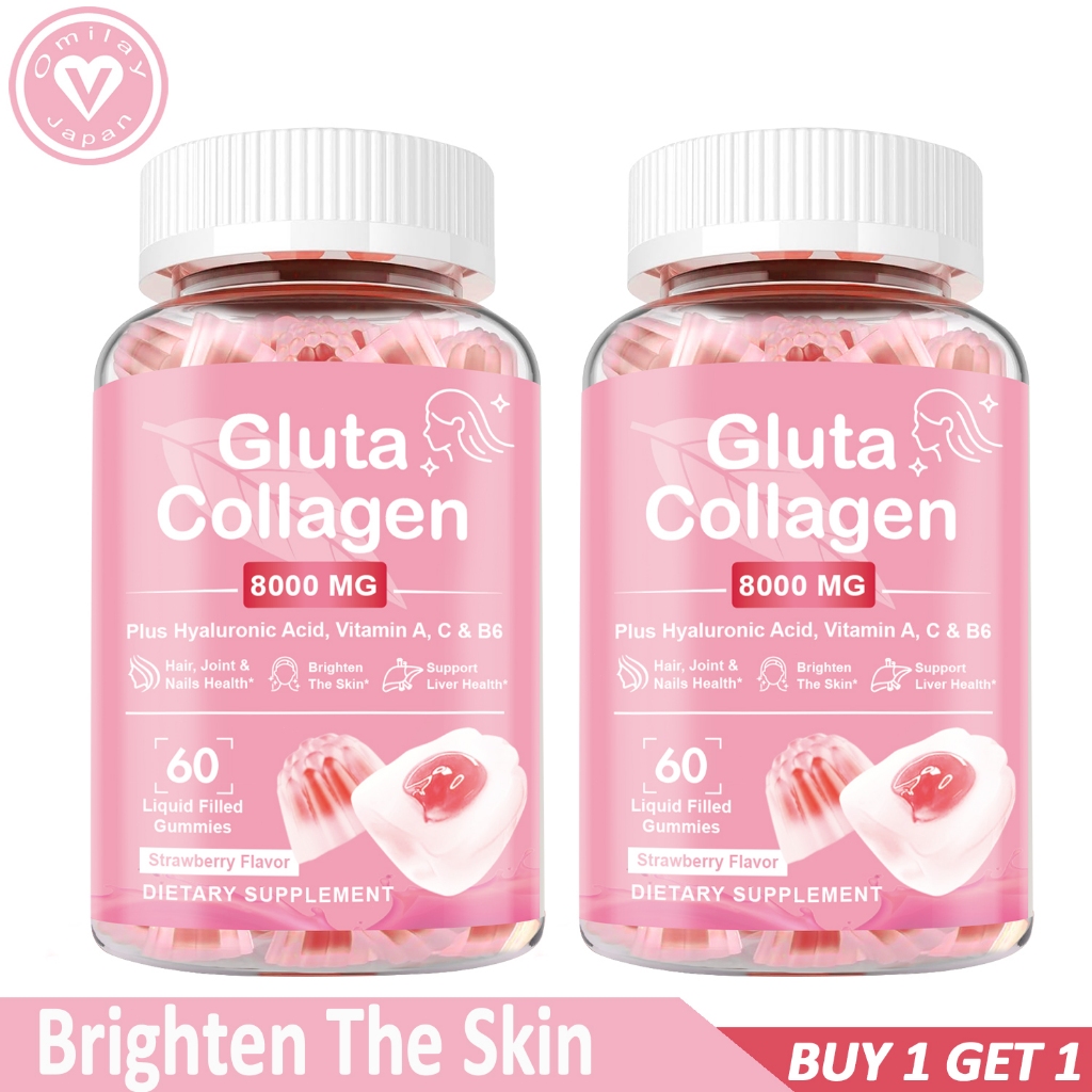 omilay glutathione Omilay Glutathione Collagen Gummies Anti Aging Skin Whitening Supplements  Support Reduce Wrinkles