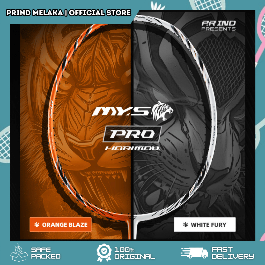 PR.IND HARIMAU PRO MALAYSIA LIMITED BADMINTON RACKET 4U PR.IND 马来虎 ...