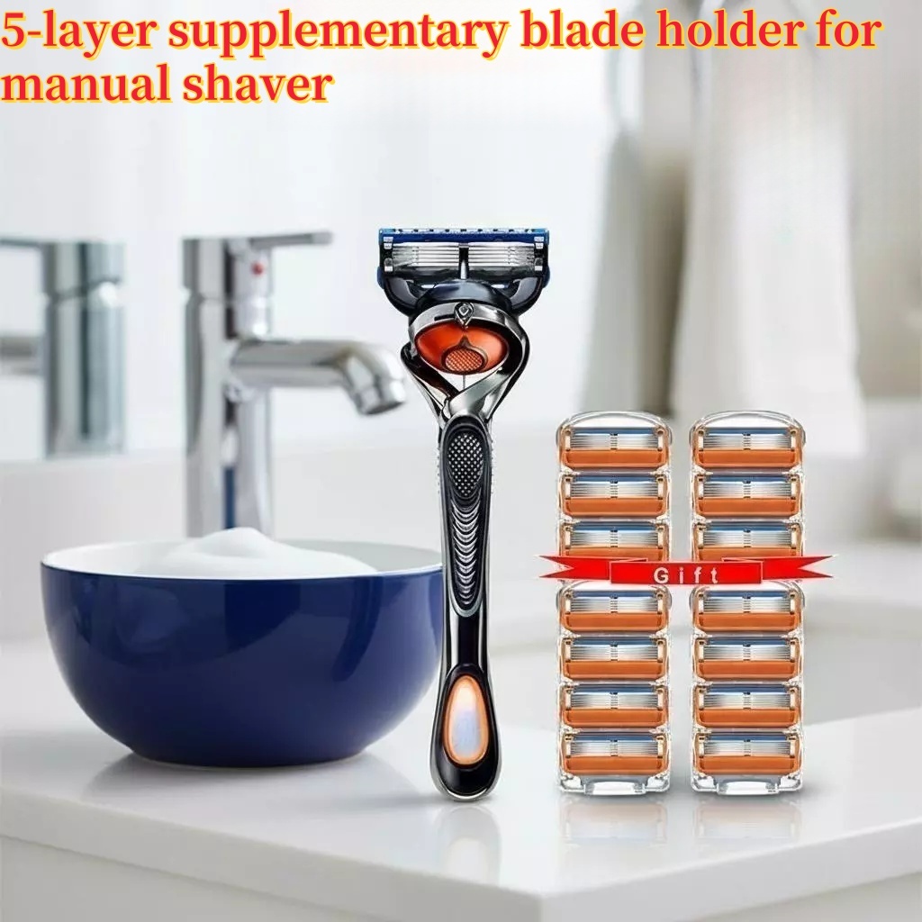 Men's Shaver/Suitable for Fusion 5 Razor Blades/ Fusion Proglide Manual ...