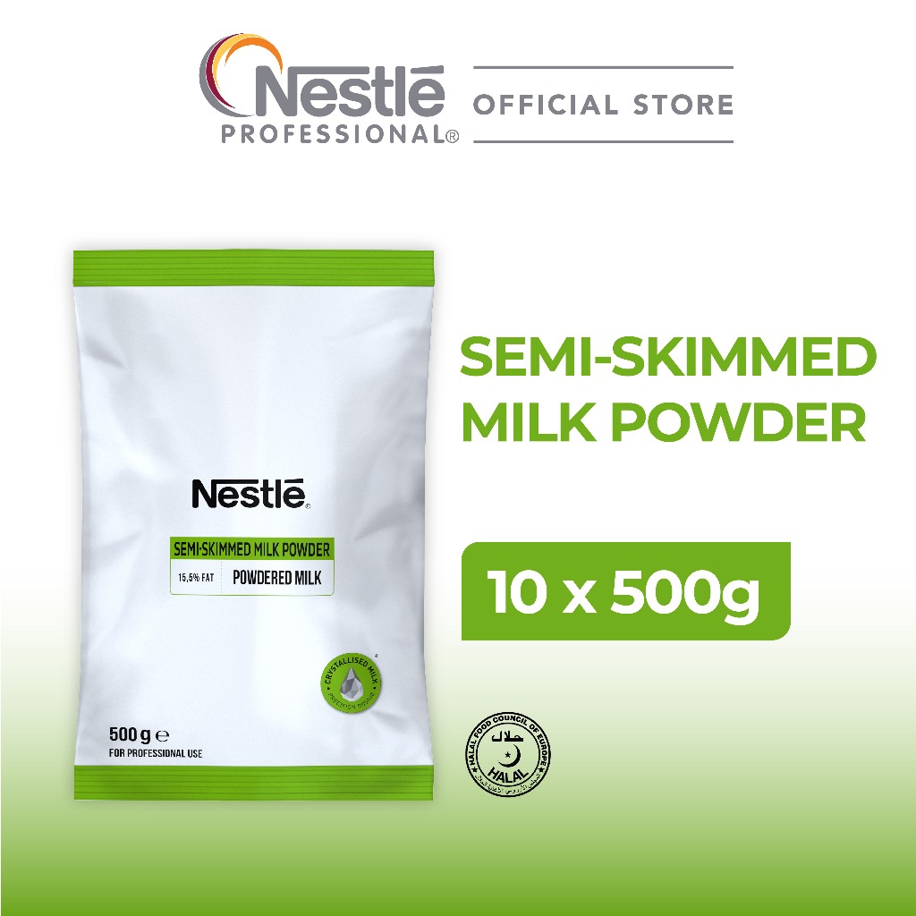 NESTLE Semi Skimmed Milk Powder - 500g x 10 (1 carton) | Shopee Malaysia