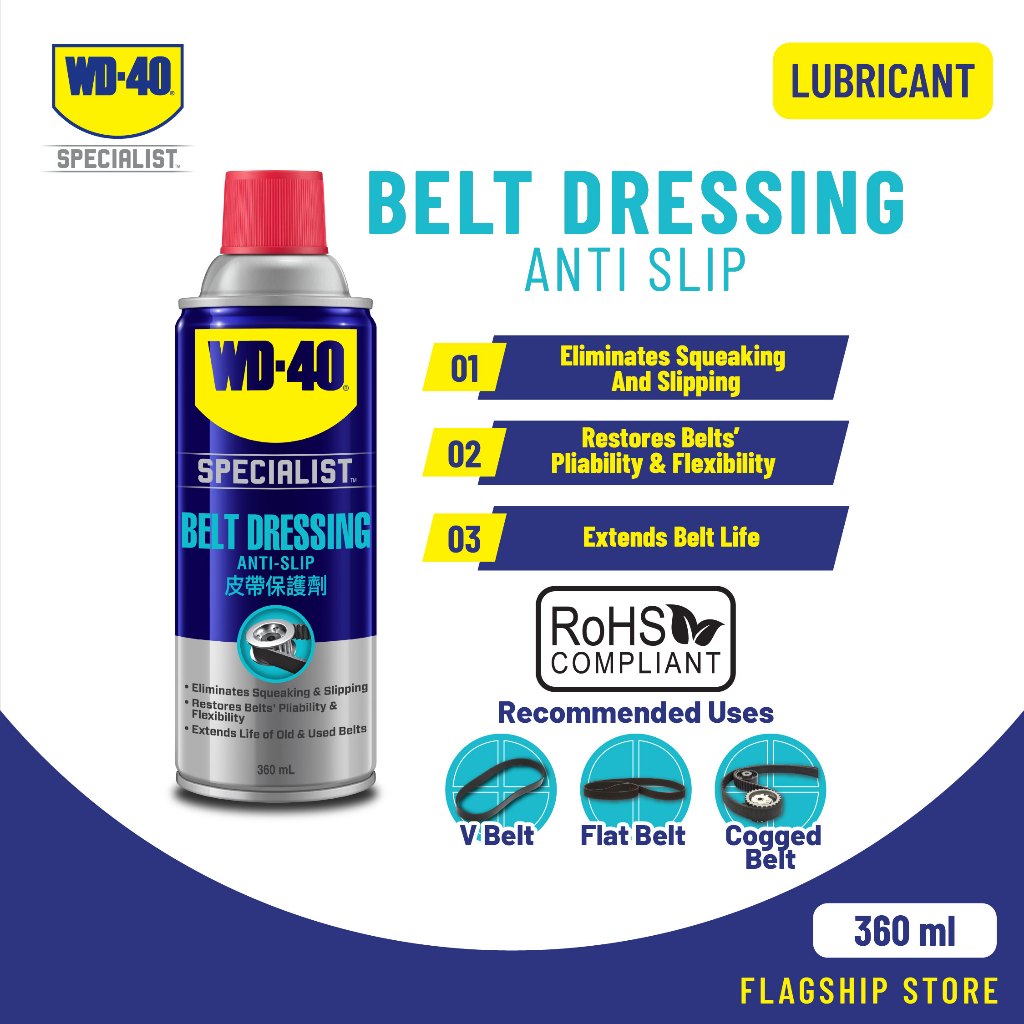 WD-40 Specialist Automotive Product Belt Dressing 360ml | Shopee Malaysia