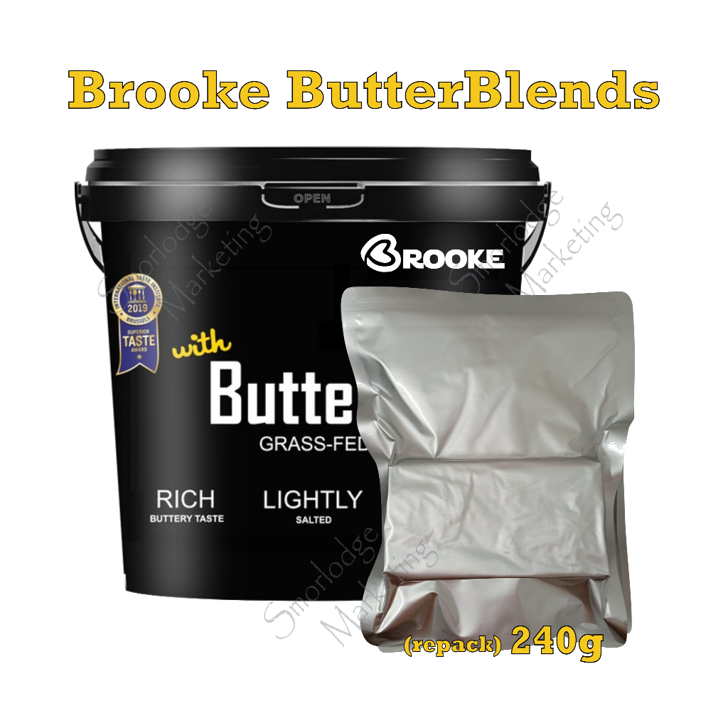 Extra Butter Brooke ButterBlends 240g Repack **Lightly Salted ...