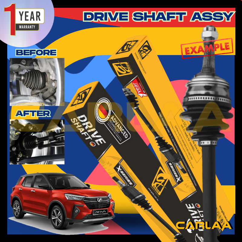 GAIDO JAPAN QUALITY【ATIVA 1.0 D55L】PERODUA DRIVE SHAFT ASSY LH/KIRI ...