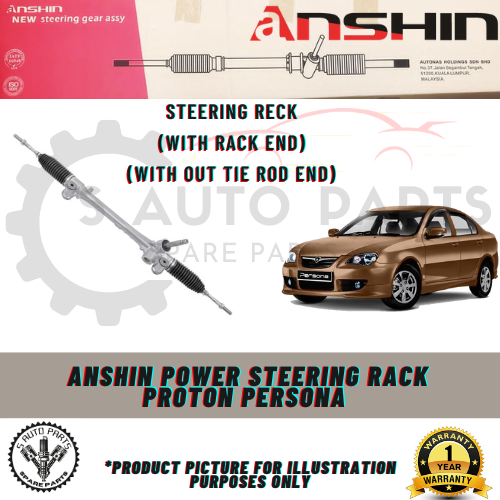 PROTON PERSONA POWER STEERING GEAR RACK -BRAND 100% ANSHIN | Shopee ...