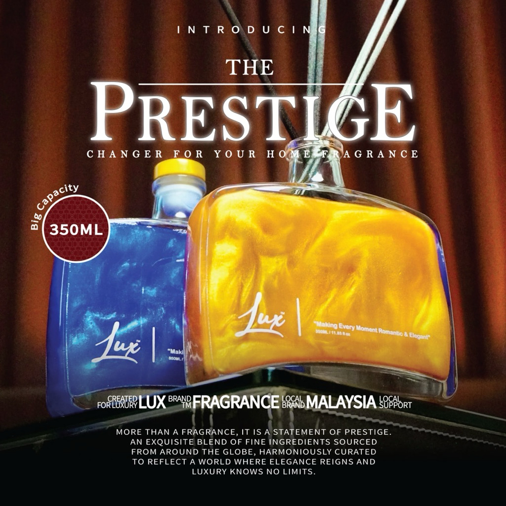 Official Seller [350ML] Lux Fragrance Reed Diffuser Local Brand l ...