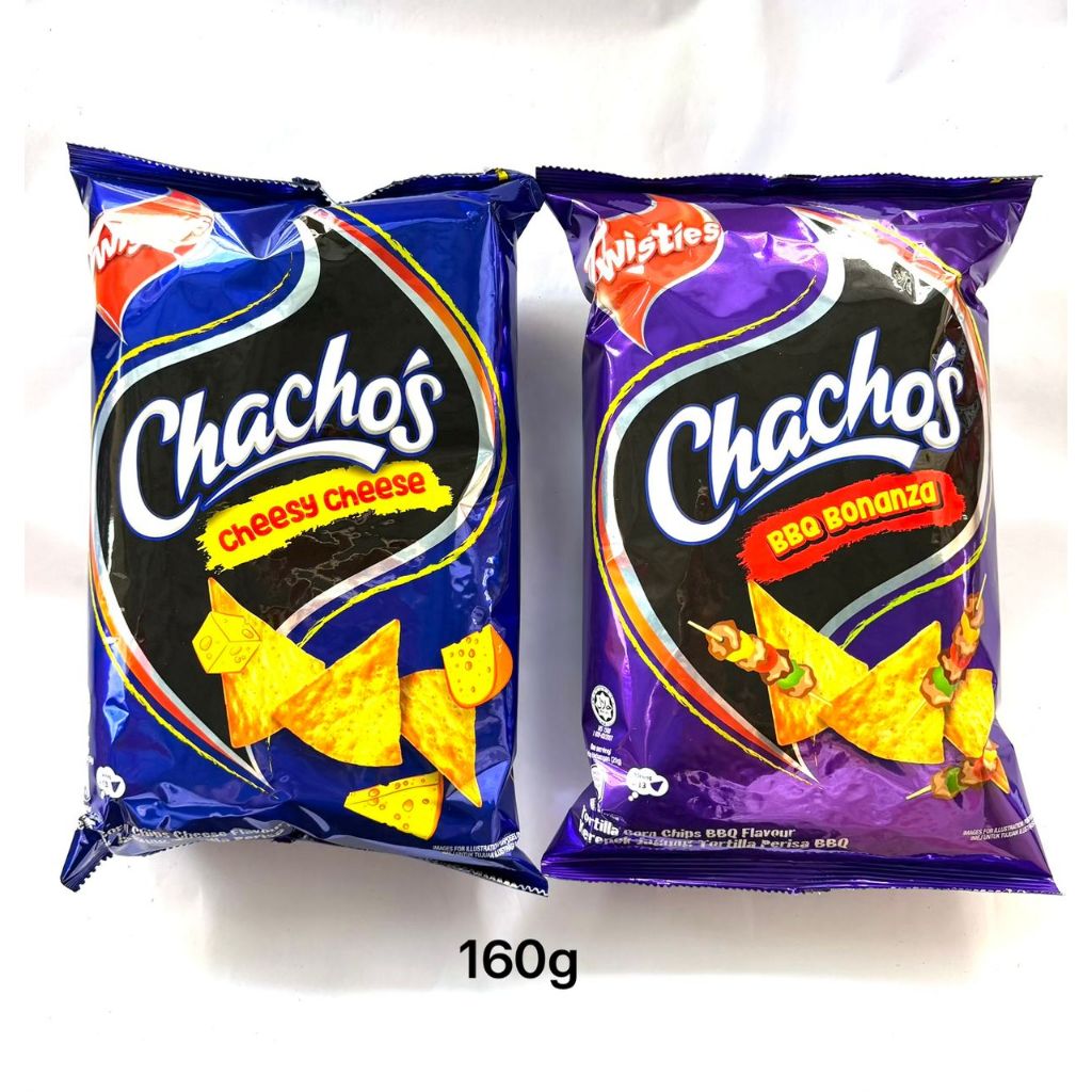 (UNIT) CHACHO'S (SUPER BIG) 160G BBQ BONANZA / CHEESY CHEESE | Shopee ...