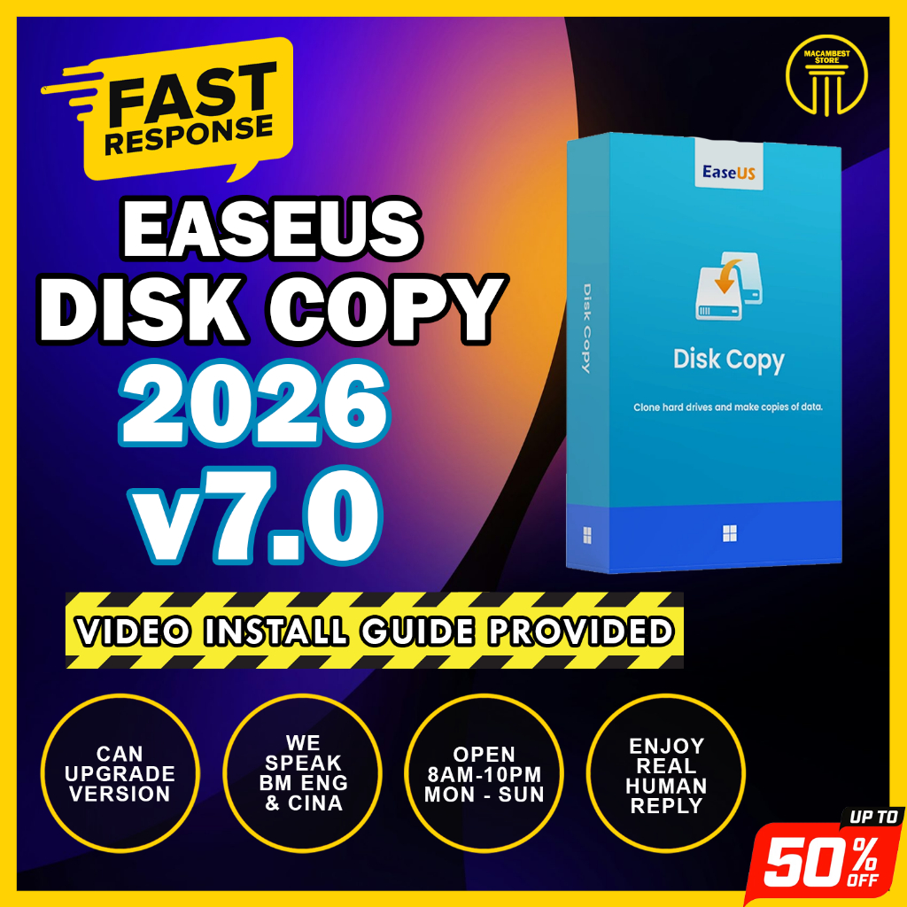 EaseUS Disk Copy Pro 6.9💯 EASY INSTALL 💯 LIFETIME PREMIUM 💯 FAST ...