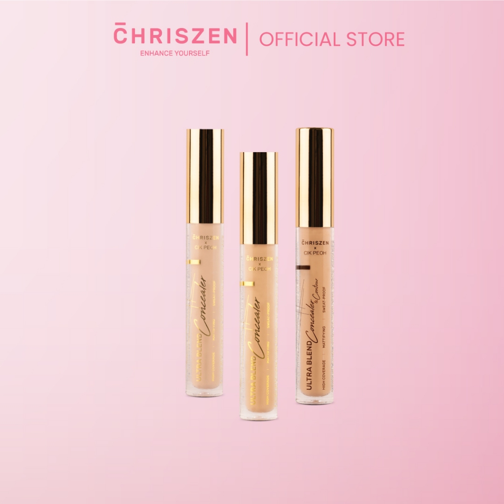 [1pcs ONLY] Chriszen x Cik Peoh Ultra Blend Concealer & Contour ...