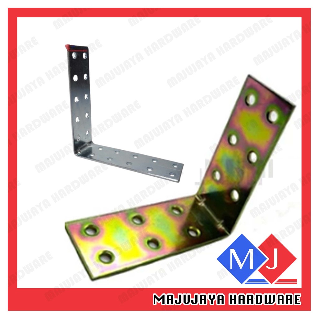 Galvanized Iron L Bracket L Bracket Besi Atap Furniture Bracket ...