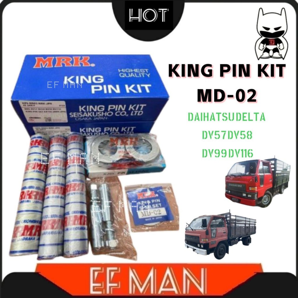 MRK JAPAN KING PIN KIT MD-02 DAIHATSU DELTA DV57 DV58 DV99 DV116 1TON ...