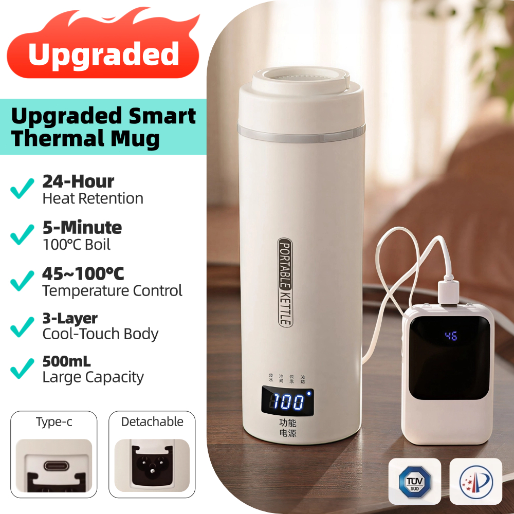 Electric Kettle Portable USB-Powered Electric Travel mini Hot Water ...