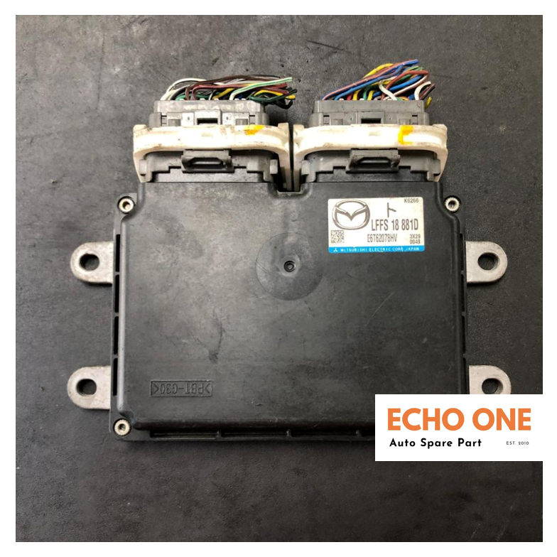 MAZDA PREMACY LF Engine Control Unit ECU LFFS-18-881D / E6T62078HV Used ...