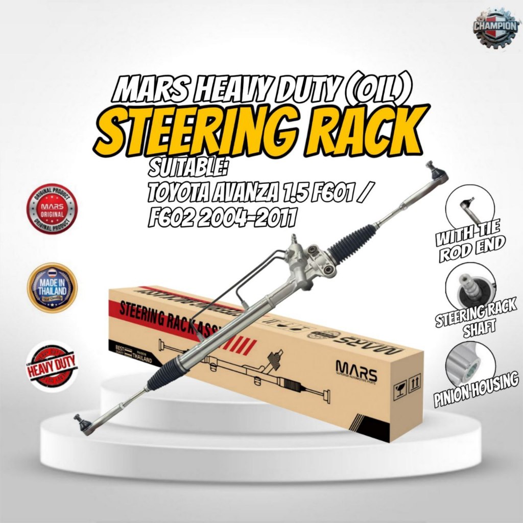 (FULL NEW) (NOT RECOND) STEERING RACK (OIL) FOR TOYOTA AVANZA 1.5L F601 ...