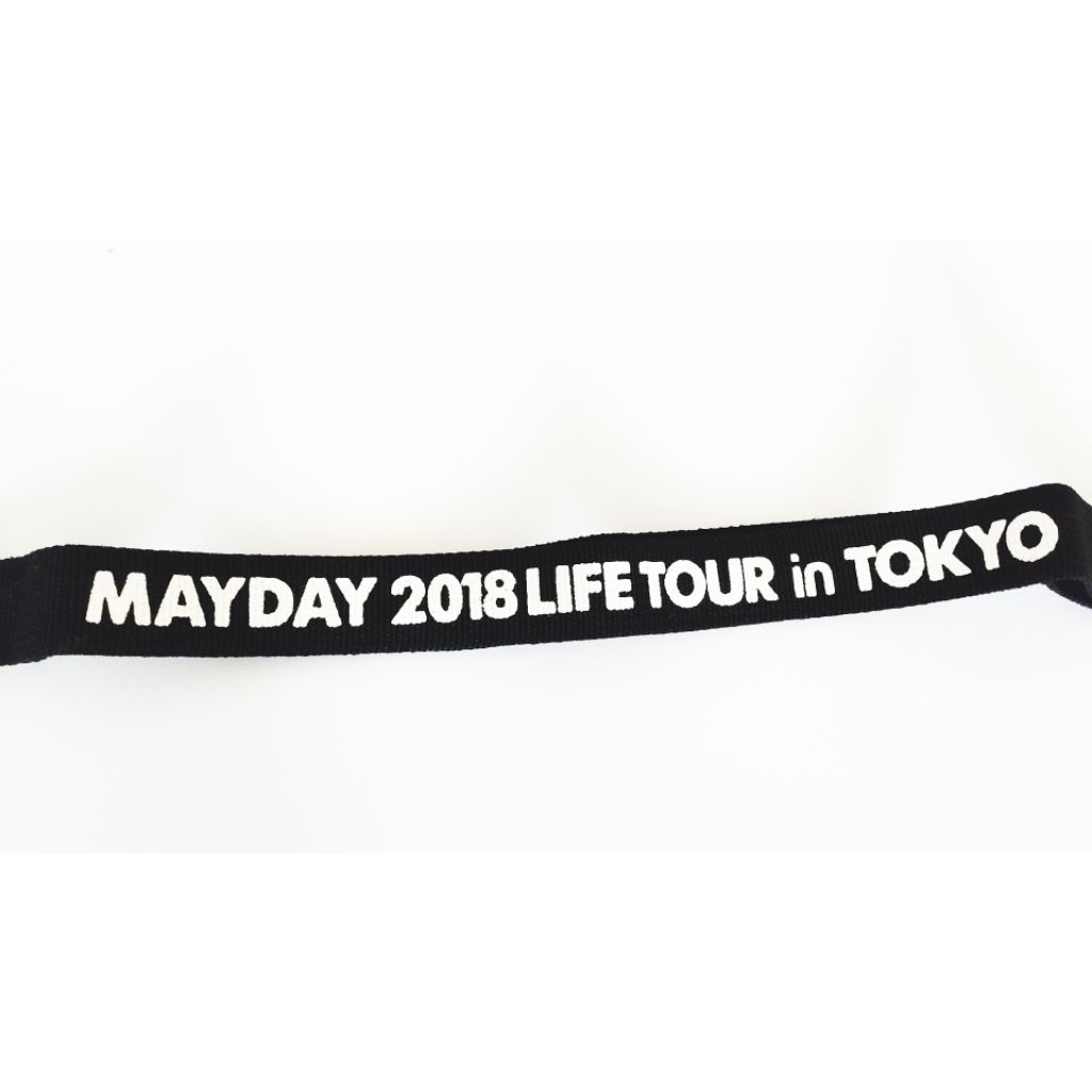 MAYDAY/五月天: 2018 LIFE TOUR IN TOKYO ID BADGE HOLDER LANYARD